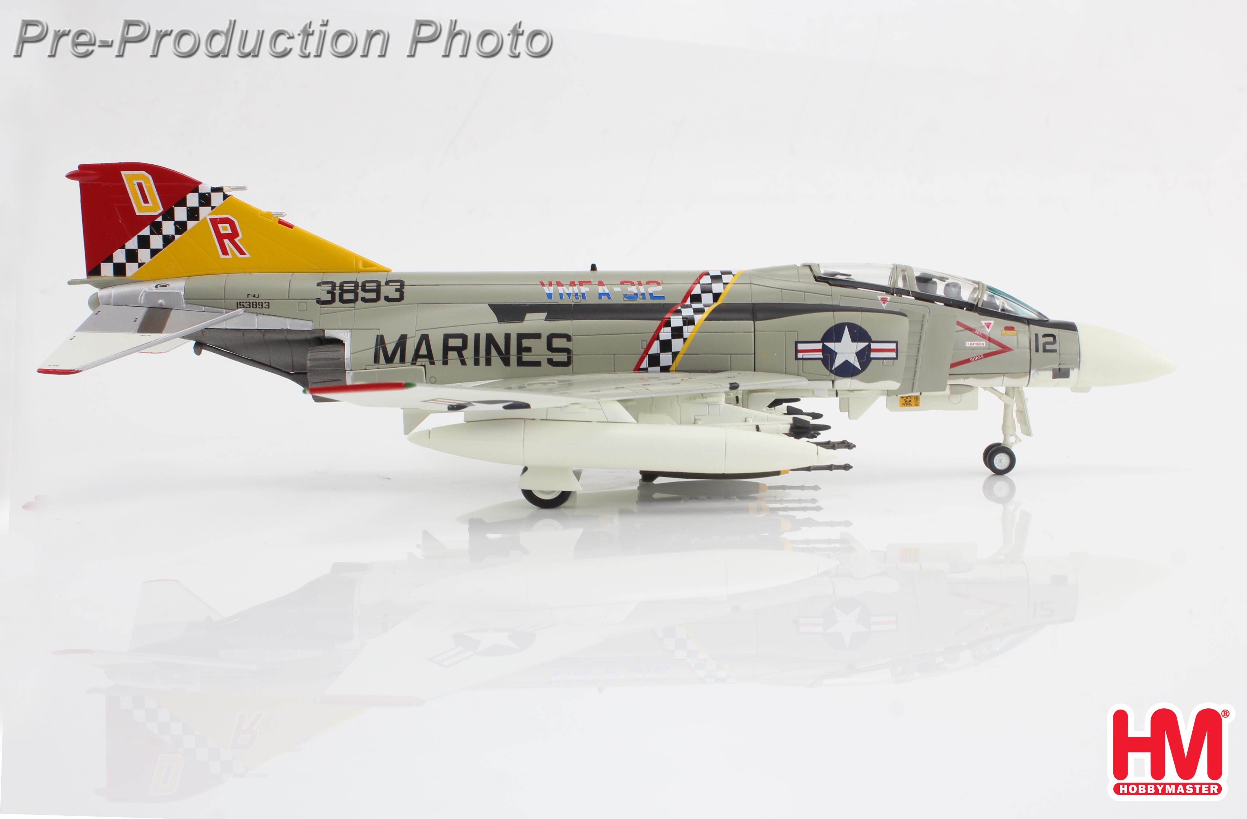 F-4J Phantom II 153893, VMFA-31, US Marines 1976